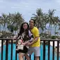 Ajun Perwira dan Jennifer Ipel liburan ke Bali (Sumber: Instagram/ajunperwira)