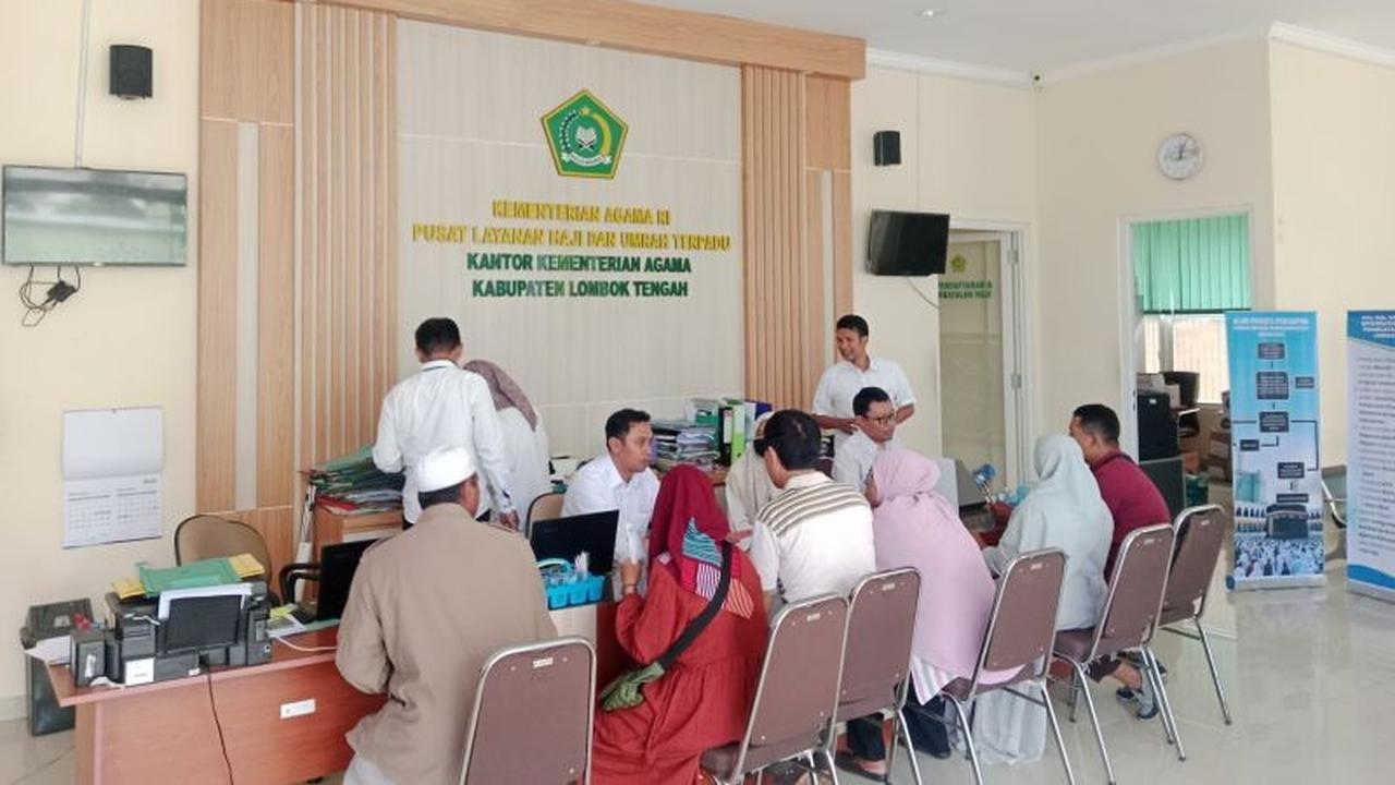 758 Calon Jemaah Haji Lombok Tengah Rampungkan Pelunasan Bipih Tahap Pertama