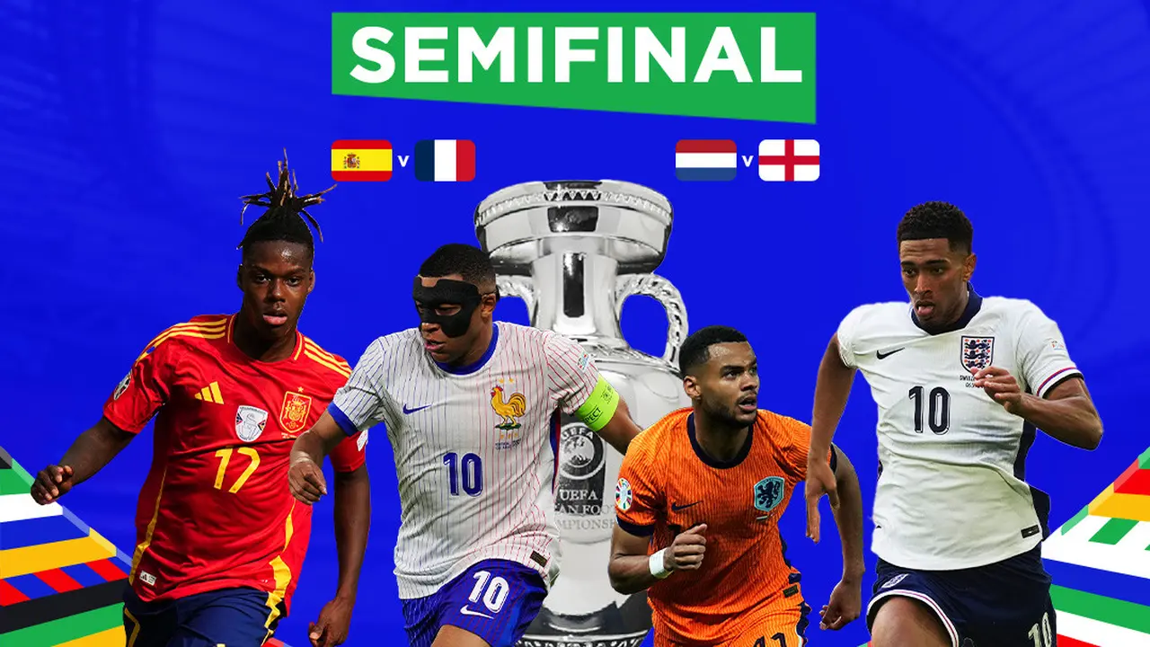 Euro 2024 - Ilustrasi Semifinal Euro 2024