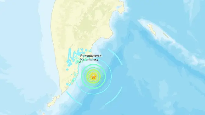 Peringatan Tsunami Dikeluarkan untuk Hawaii, Alaska, Jepang Usai Gempa Magnituo 8 di Rusia