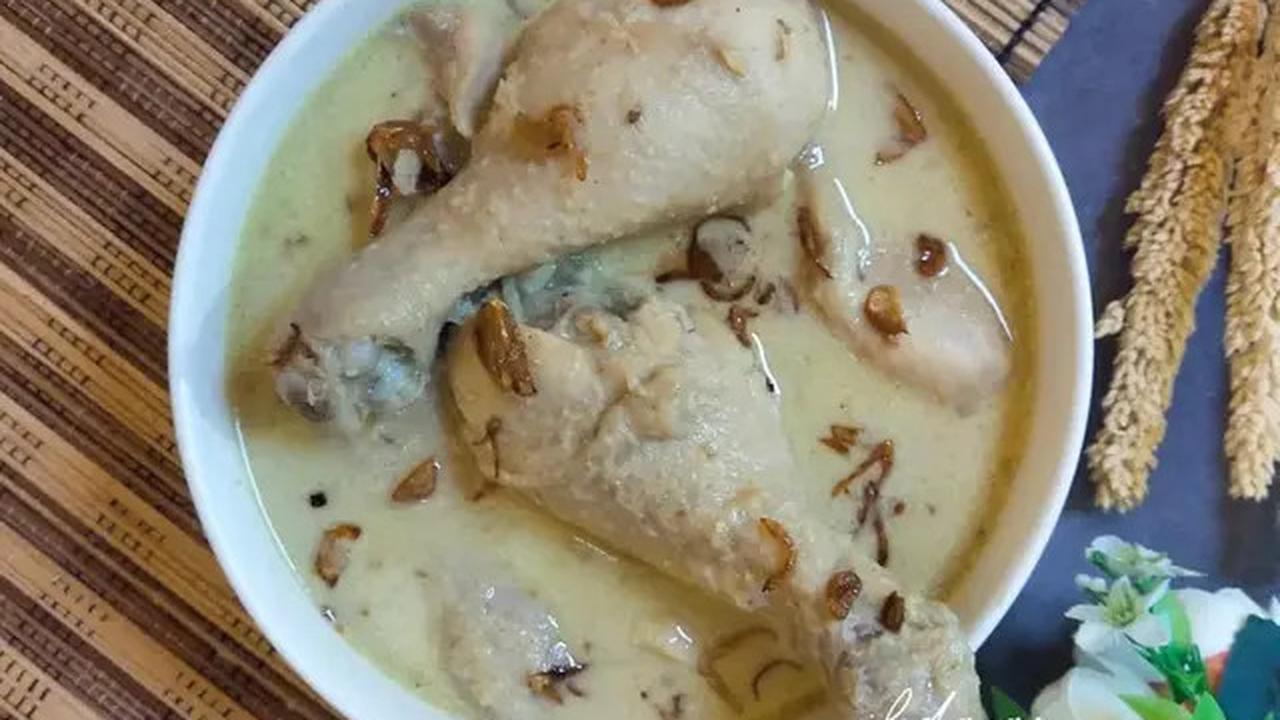 Resep Opor Ayam Kuah Putih Tanpa Santan untuk Sajian Lebaran