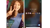 Tayangan Live Video di Instagram (Sumber: Instagram)