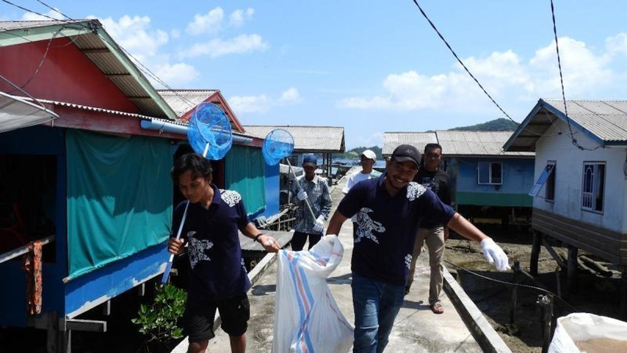 Tahukah Anda? KKP Sukses Kumpulkan Setengah Ton Sampah dalam Aksi KKP Jaga Laut Anambas di Pulau Terluar