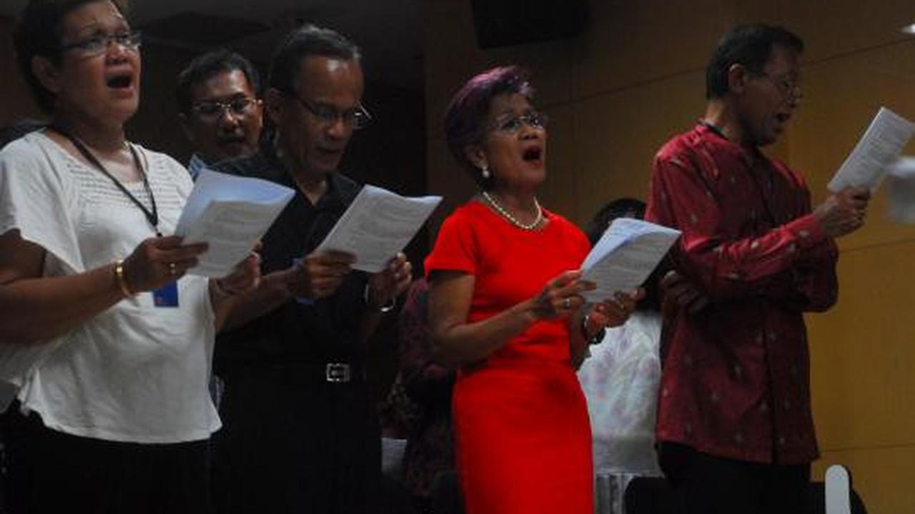 Miranda Goeltom rayakan Natal di KPK
