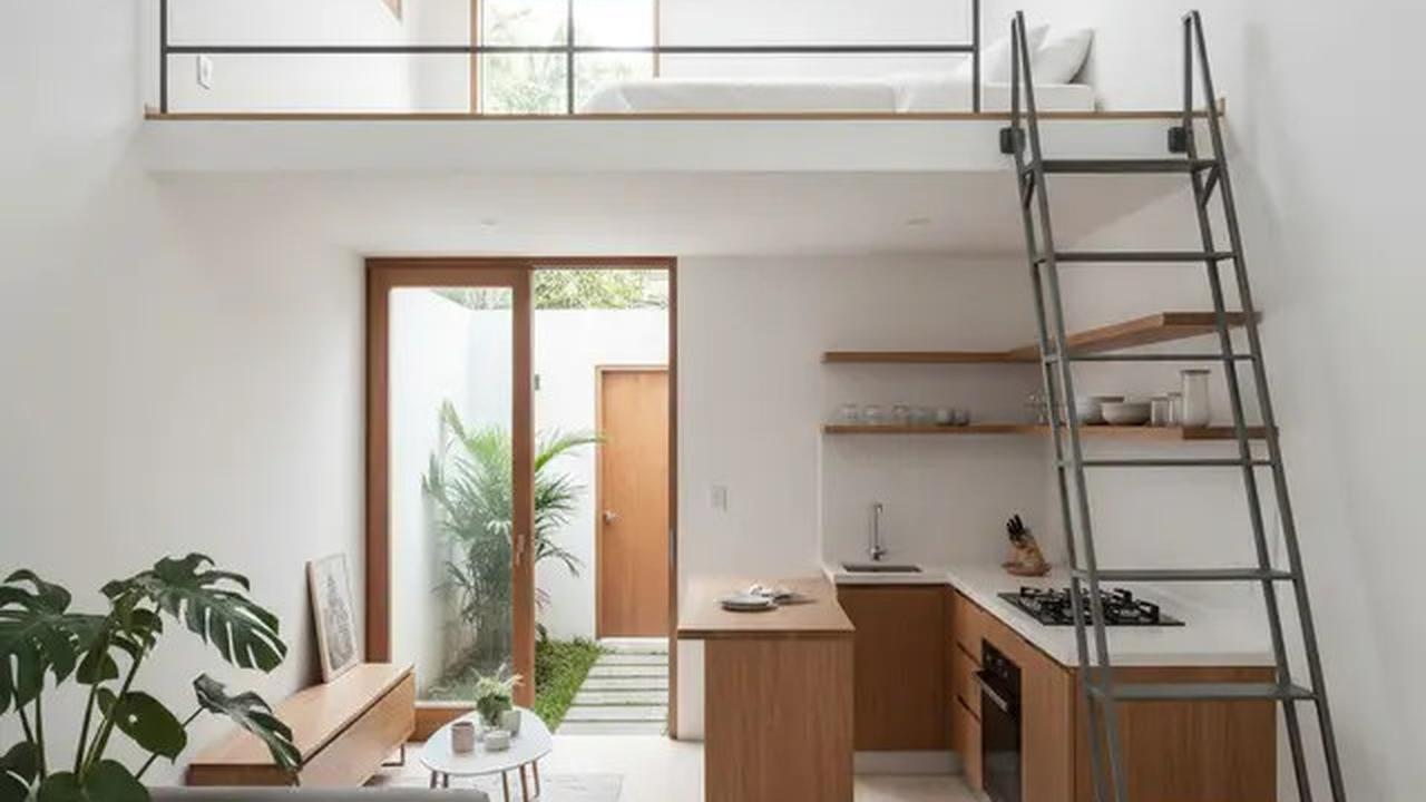6 Inspirasi Rumah Mungil Mezzanine Tanpa Tangga Permanen: Solusi Hemat Ruang Modern