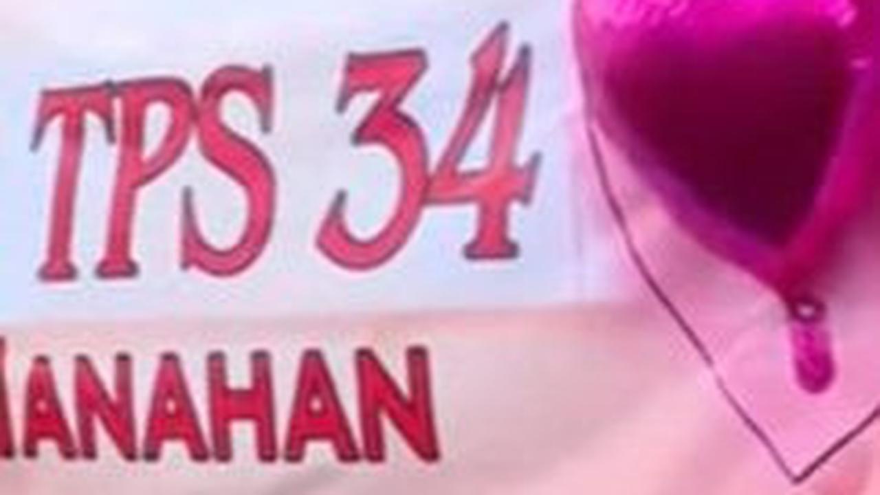 Melihat Uniknya TPS Bernuansa Hari Valentine, Bagikan Pentingnya Jaga Rasa Cinta Kasih di Tengah Panasnya Suhu Politik