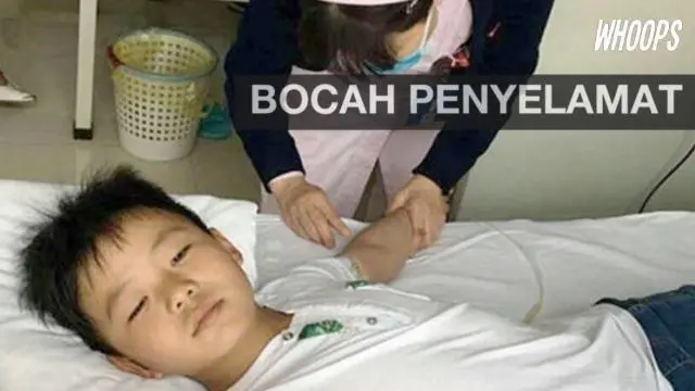 WHOOPS: Bocah Ini Rela Donor Sumsum Tulang Demi Nyawa Sang Ayah