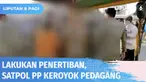 Sekelompok Personel Satpol PP Kota Gunungsitoli keroyok seorang pedagang di Pasar Beringin. Kejadian berlangsung saat petugas menertibkan lapak yang dinilai mengganggu arus lalu lintas. Akibatnya, korban mengalami luka dan gigi patah.