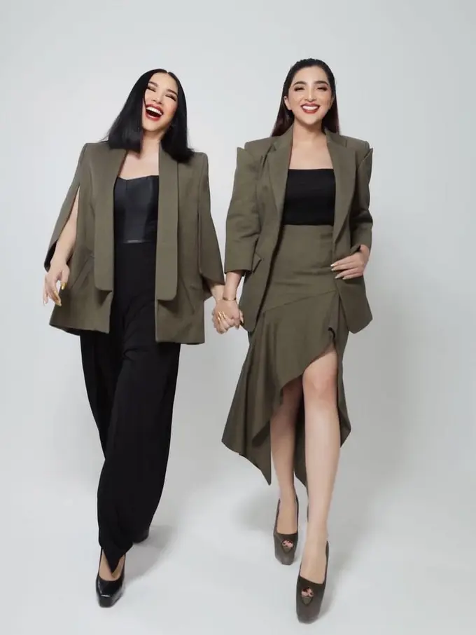 Kolaborasi di Lagu Superwoman, Ini 6 Potret Kompak Titi DJ dan Ashanty