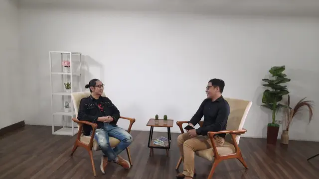 Awi Suryadi dalam wawancara khusus bersama Liputan6.com. (Foto: Dok. Liputan6.com)