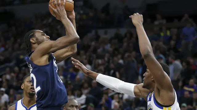 NBA: Warriors Kalah Tragis di Kandang Timberwolves
