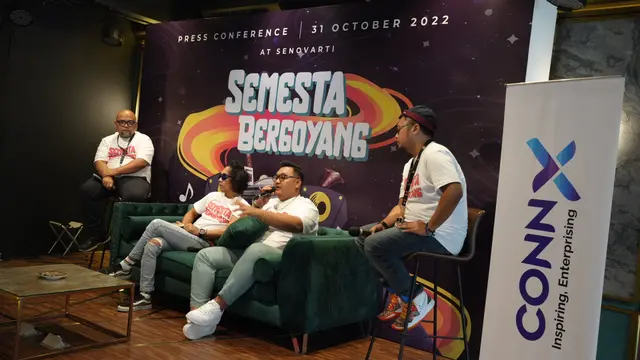 Jumpa Pers Semesta Bergoyang