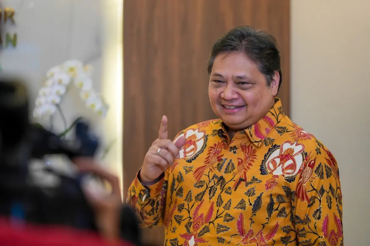 Menteri Koordinator Bidang Perekonomian Airlangga Hartarto.
