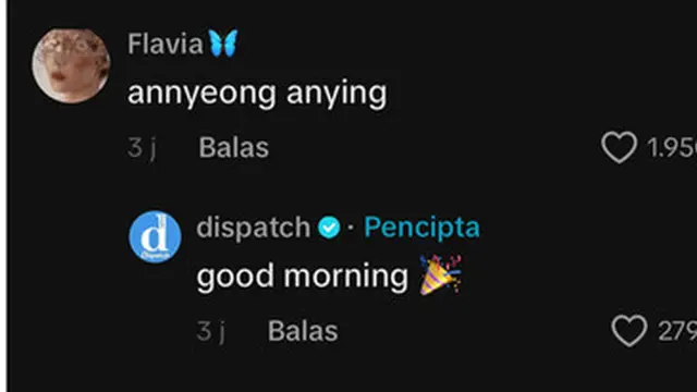6 Komentar Netizen Indonesia dan Admin Akun Dispatch Ini Bikin Ngakak