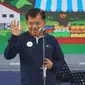 Peringatan Hari Kesehatan Nasional (HKN) Wakil Presiden Jusuf Kalla (JK) menyampaikan agar masyarkat membiasakan hidup sehat. (Foto: Kemenkes RI)