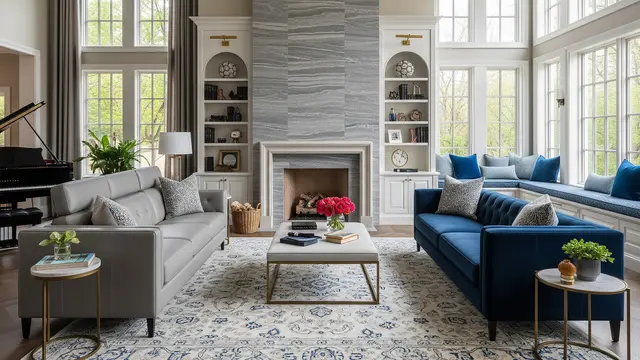5 Cara Menata Dua Sofa Beda Model dalam Satu Ruangan agar Tetap Serasi