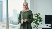 7 Model Gamis Kerja Nyaman Seharian, Tetap Rapi dari Pagi hingga Pulang Kantor 2026