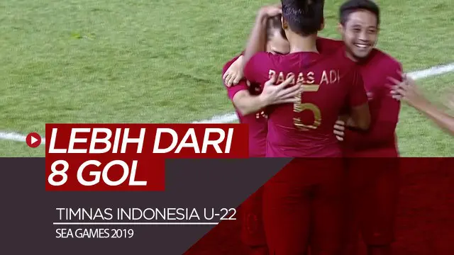VIDEO: Timnas Indonesia U-22 Bisa Cetak Lebih dari 8 Gol ke Gawang Brunei