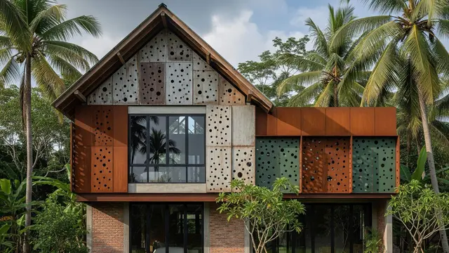 Model Rumah Semi Industrial yang Cocok di Lingkungan Pedesaan