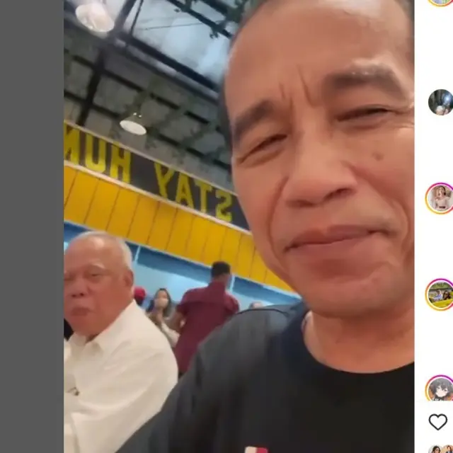 Jokowi Santap Mi Ayam Pedas yang Viral di Mataram, Pesan Level Berapa?