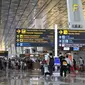 Hiruk pikuk Bandara Soekarno-Hatta. (Foto: Angkasa Pura II)