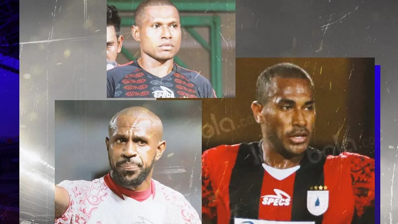 Persipura Jayapura - Boaz Solossa, Yustinus Pae, Ian Kabes