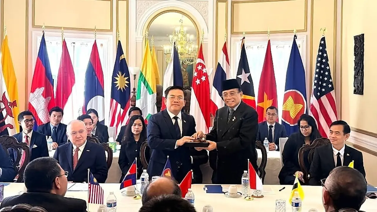 Indonesia menerima estafet kepemimpinan ASEAN Committee in Washington, D.C. (ACW)