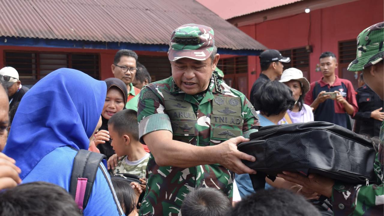 KSAD Jenderal Maruli: Pascabencana Tak Ada Pilihan Selain Kerja Keras