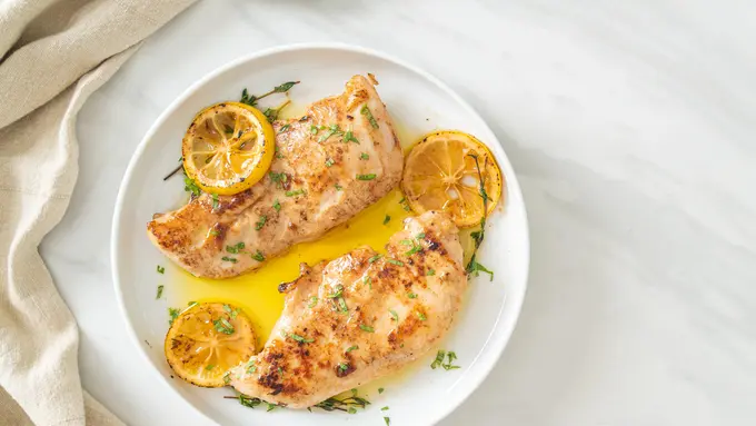 Resep Chicken Lemon Herbs