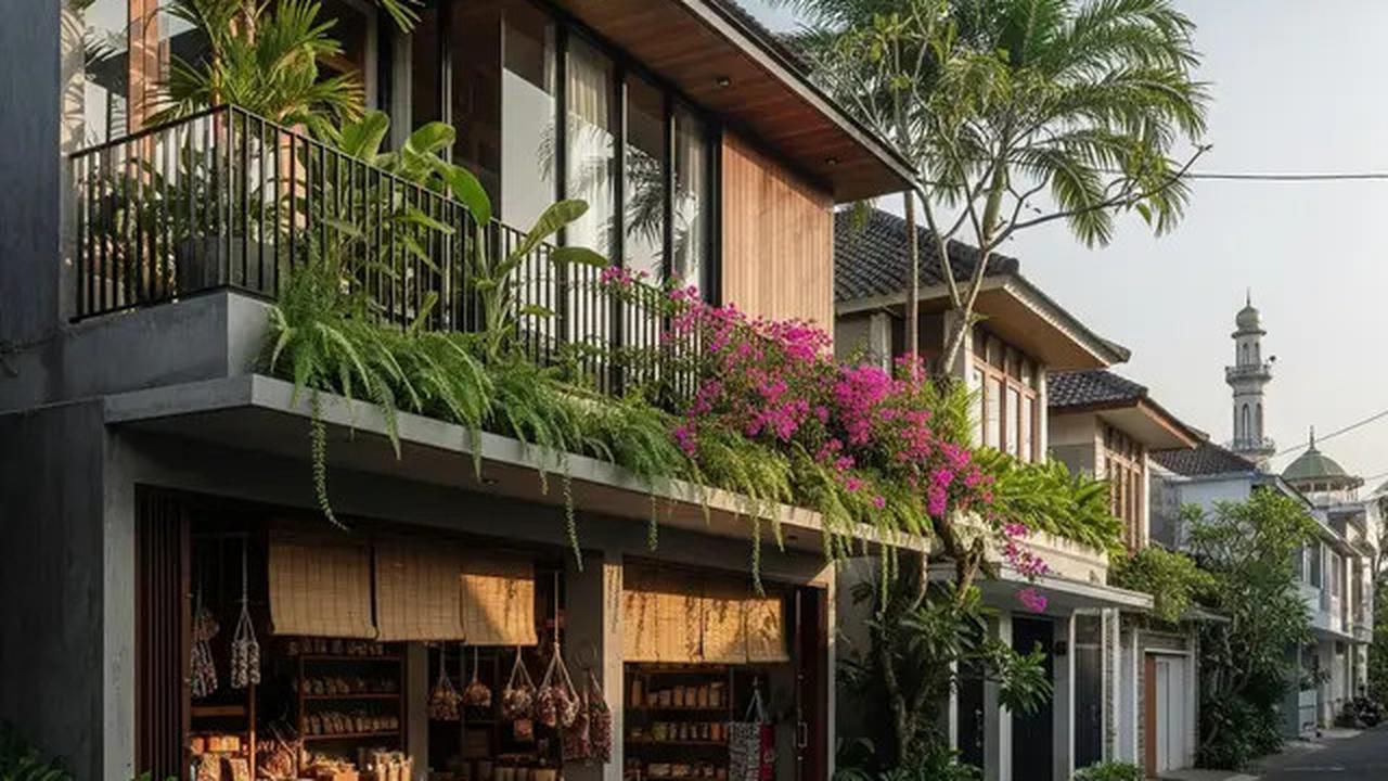 10 Trik Desain Rumah Minimalis Depan Toko Agar Tidak Terlihat Sesak