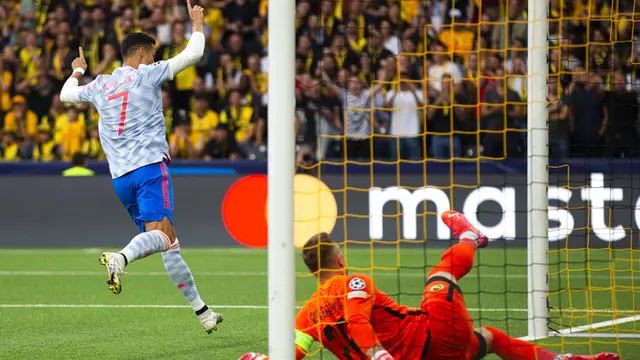 FOTO: Manchester United Kalah dari Young Boys di Liga Champions