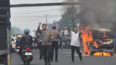 Cerita Dramatis Pasutri Lolos dari Maut saat Mobil Terbakar di Sukabumi
