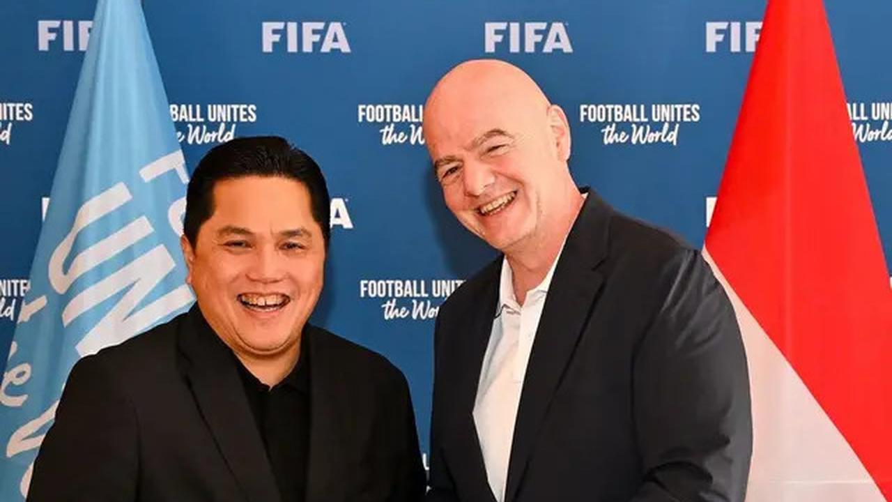 Presiden FIFA Justru Dukung Erick Thohir Sebagai Menpora meski Sudah Jadi Ketua PSSI, Ucapkan Selamat: Semoga Berhasil, Sahabatku