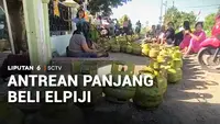Antrean Panjang Beli Elpiji