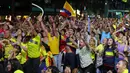 Di final Copa America 2024, Kolombia akan bertemu Argentina. (JAIME SALDARRIAGA/AFP)