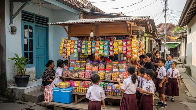 Warung Rumahan di Gang Sempit yang Tetap Laris Setiap Hari