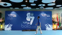 PSSI merayakan ulang tahun ke-87 dengan acara sederhana di Kantor PSSI, Grand Rubina, Jakarta, Rabu (19/4/2017). (Bola.com/Nicklas Hanoatubun)