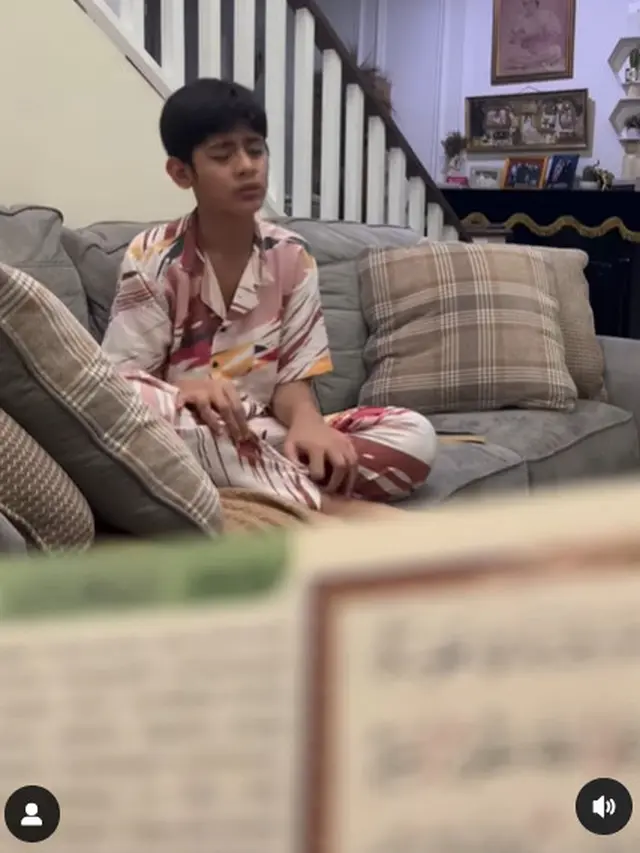 6 Momen King Faaz Anak Fairuz A Rafiq Murojaah Hafalan Al-Qur'an Usai Sahur