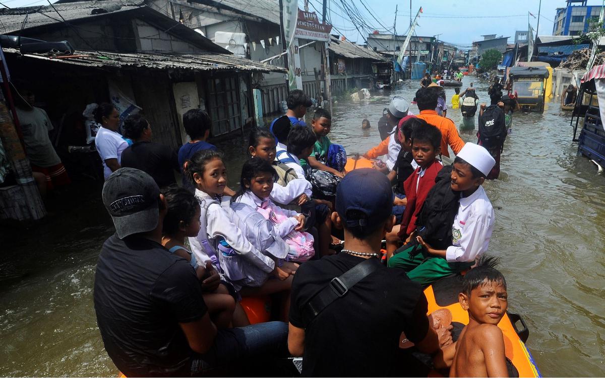 Banjir rob Muara Angke