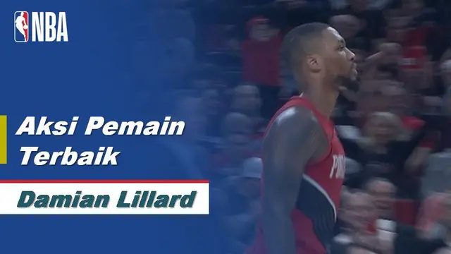 Berita Video Damian Lillard Bawa Portland Trail Blazers Raih Kemenangan Atas Houston Rockets 125-112