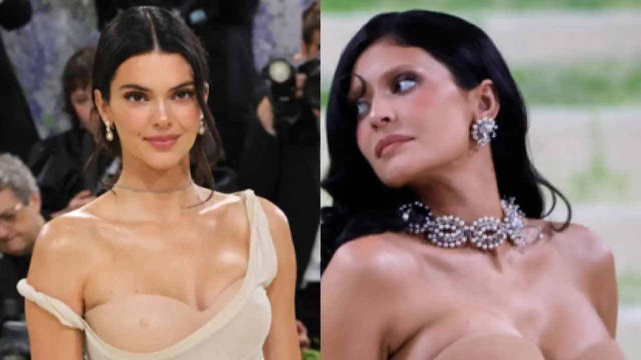 Kendall Jenner dan Kylie Jenner Tampil Kompak di Met 2026.