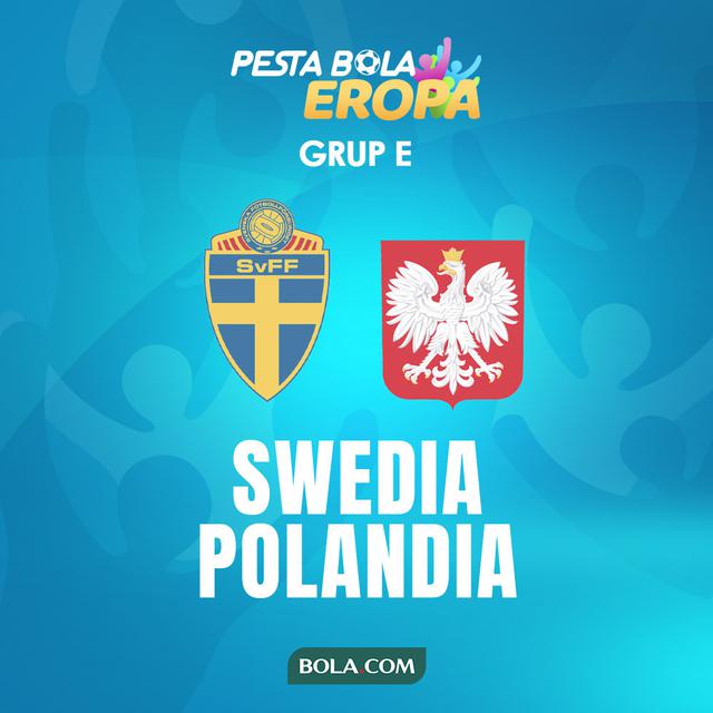 Piala Eropa - Euro 2020 Swedia Vs Polandia