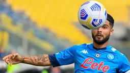 Kontrak Lorenzo Insigne bersama Napoli berakhir pada Juni 2022. Saat ini dirinya tercatat memiliki nilai banderol sebesar 48 juta euro. (Foto: AFP/Alberto Pizzoli)