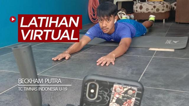 Berita video pemain Persib Bandung, Beckham Putra, menjalani latihan virtual sebagai bagian dari TC (training center) Timnas Indonesia U-19 pada Jumat (29/5/2020).