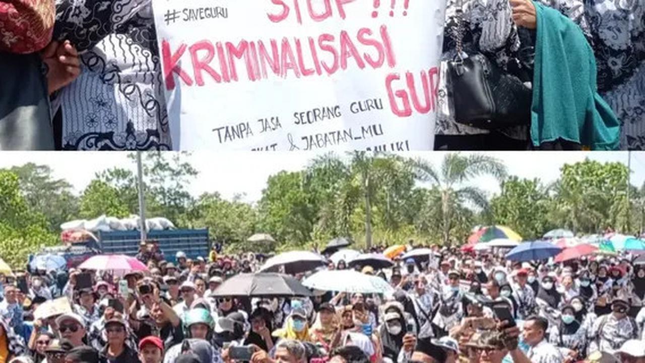 Buntut Honorer Supriyani Dipolisikan, Guru Ramai-Ramai Tolak Siswa Anak Polisi Sekolah di Seluruh SD Baito
