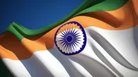 Ilustrasi bendera India (Foto By AI)