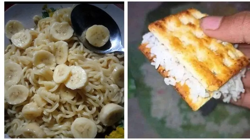 8 Ide Nyeleneh Campuran Makanan ala Netizen, Enggak Habis Pikir