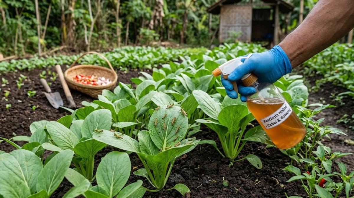 Cara Mengatasi Belalang yang Sering Memakan Daun Sayuran