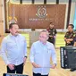 Jaksa Agung ST Burhanuddin bertemu dengan Menteri Perdagangan Zulkifli Hasan di Kantor Kejagung, Jakarta.(Liputan6.com/Nanda Perdana Putra).