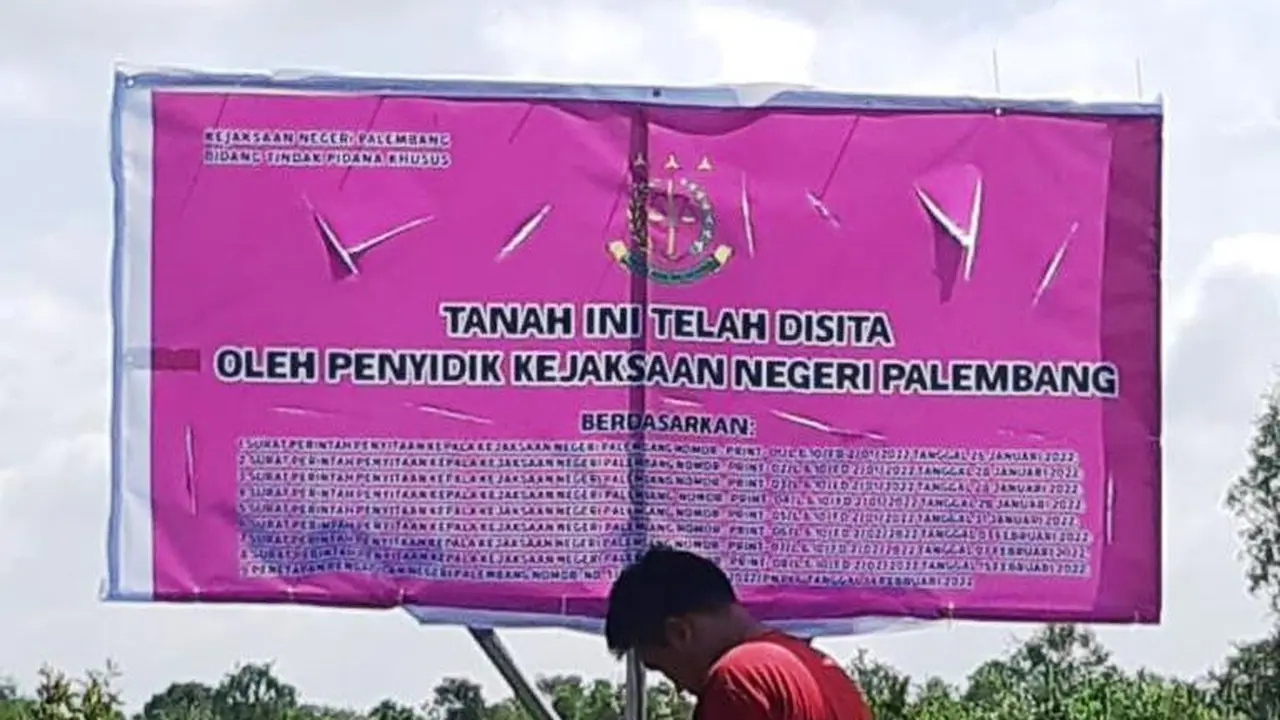 Tersandung Kasus Korupsi, Puluhan Sertifikat Tanah Pegawai BPN Palembang Disita